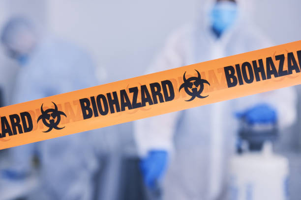 Professional Biohazard technician working in Markham, IL